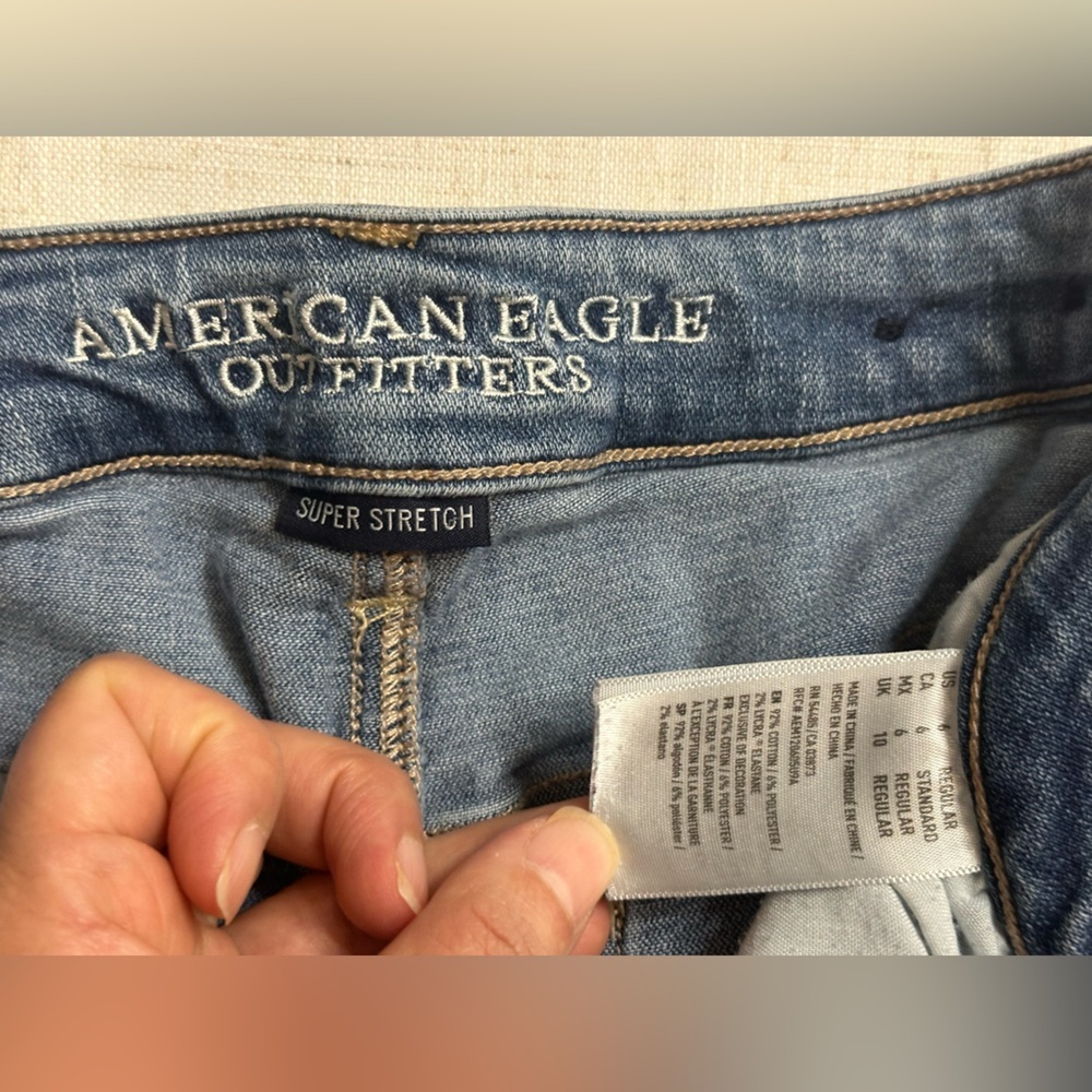 American Eagle Outfitters Blue Skinny Jeans 💙 - Picture 6 of 10